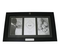 The Lovers Tarot Card Black Photo Frame 3 Windows Wall Hanging Family Personalised Gift (Portrait) 504