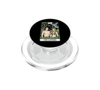 The Lovers Tarot Card Couple Retro Comic Book Garden Of Eden PopSockets PopGrip for MagSafe