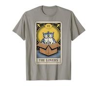 The Lovers Tarot Card Cuddling Cats Cat T-Shirt