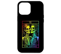 The Lovers Tarot Card Occult Goth Lesbian Skeleton Halloween Case for iPhone 12 Pro Max