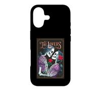 The Lovers Tarot Card Occult Skeleton Roses Gothic Kissing Case for iPhone 17