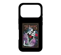 The Lovers Tarot Card Occult Skeleton Roses Gothic Kissing Case for iPhone 17 Pro