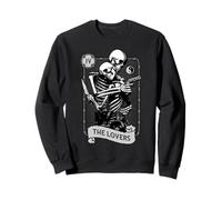 The Lovers Tarot Card Occult Urban Dark Astrology Sweatshirt