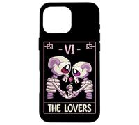 The Lovers Tarot Card Skeleton Pastel Goth Kawaii Case for iPhone 16 Pro Max