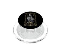 The Lovers Tarot Card Skull For Men and Women PopSockets PopGrip for MagSafe