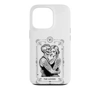The Lovers Tarot Card Zombie Wedding Couple Valentines Day Case for iPhone 13 Pro