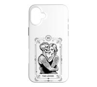 The Lovers Tarot Card Zombie Wedding Couple Valentines Day Case for iPhone 16 Plus