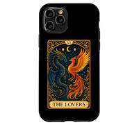 The Lovers Twin Flame Phoenix Dragon Tarot Card Soulmate Case for iPhone 11 Pro