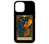 The Lovers Twin Flame Phoenix Dragon Tarot Card Soulmate Case for iPhone 12 Pro Max