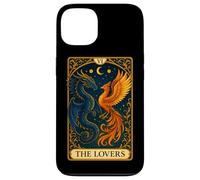 The Lovers Twin Flame Phoenix Dragon Tarot Card Soulmate Case for iPhone 13