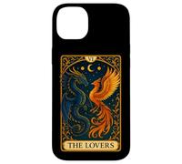 The Lovers Twin Flame Phoenix Dragon Tarot Card Soulmate Case for iPhone 14 Plus