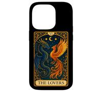 The Lovers Twin Flame Phoenix Dragon Tarot Card Soulmate Case for iPhone 14 Pro