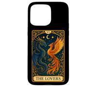 The Lovers Twin Flame Phoenix Dragon Tarot Card Soulmate Case for iPhone 15 Pro Max
