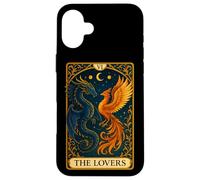 The Lovers Twin Flame Phoenix Dragon Tarot Card Soulmate Case for iPhone 16 Plus