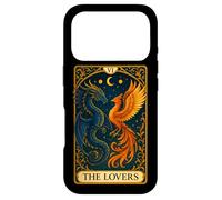 The Lovers Twin Flame Phoenix Dragon Tarot Card Soulmate Case for iPhone 17 Pro