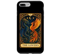 The Lovers Twin Flame Phoenix Dragon Tarot Card Soulmate Case for iPhone 7 Plus/8 Plus