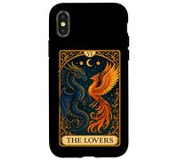 The Lovers Twin Flame Phoenix Dragon Tarot Card Soulmate Case for iPhone X/XS