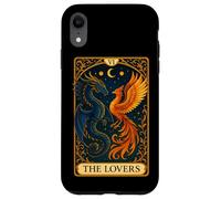 The Lovers Twin Flame Phoenix Dragon Tarot Card Soulmate Case for iPhone XR