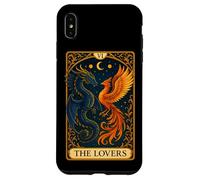 The Lovers Twin Flame Phoenix Dragon Tarot Card Soulmate Case for iPhone XS Max