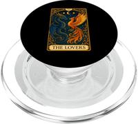 The Lovers Twin Flame Phoenix Dragon Tarot Card Soulmate PopSockets PopGrip for MagSafe