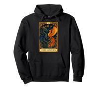 The Lovers Twin Flame Phoenix Dragon Tarot Card Soulmate Pullover Hoodie