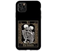 The Lovers Vintage Tarot Card Skeleton Case for iPhone 11 Pro Max