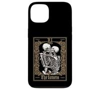 The Lovers Vintage Tarot Card Skeleton Case for iPhone 13