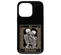 The Lovers Vintage Tarot Card Skeleton Case for iPhone 13 Pro