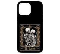 The Lovers Vintage Tarot Card Skeleton Case for iPhone 13 Pro Max