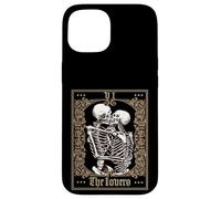 The Lovers Vintage Tarot Card Skeleton Case for iPhone 15