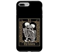 The Lovers Vintage Tarot Card Skeleton Case for iPhone 7 Plus/8 Plus