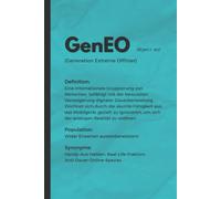 The Lovewhisper Journals - Generationen Lexikon - GenEO: Notizbuch mit lustigem Spruch, Generation Extreme Offliner, 120 Seiten, dotted, Statement, witziges Geschenk, türkis