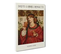 The Loving Cup By Dante Gabriel Rossetti Canvas Print | Gallery Wrapped 30mm Frame Wall Art | 20x14 inches | Ready to Hang | Classic Picture | Living Room Bedroom Lounge Office