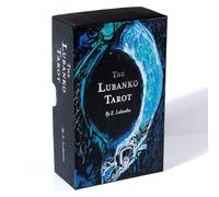 The Lubanko Tarot With Booklet 78 Card Tarot Deck Gilded Edge Origin Size 12x7 Size Standard Hardcover The lubanko tarot