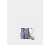 The Lucia Mini Leather Crossbody Bag OSPREY LONDON Purple One Size