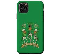 The Lucky Bones St. Patricks Day 2026 Dancing Skeletons Case for iPhone 11 Pro Max