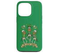 The Lucky Bones St. Patricks Day 2026 Dancing Skeletons Case for iPhone 13 Pro