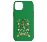 The Lucky Bones St. Patricks Day 2026 Dancing Skeletons Case for iPhone 14 Plus