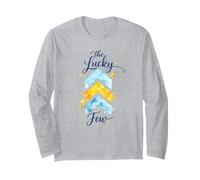 The Lucky Few Three Arrows Chevrons Down Syndrome Awareness Long Sleeve T-Shirt