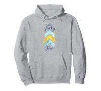 The Lucky Few Three Arrows Chevrons Down Syndrome Awareness Pullover Hoodie