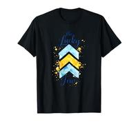 The Lucky Few Three Arrows Chevrons Down Syndrome Awareness T-Shirt