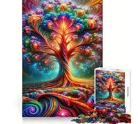 The Luminous Arboretum Jigsaw Puzzle for Adults 1000 Pieces Think Smart Toy Home Enjoy Accurate Cut Wall Art Decor (38x52cm)