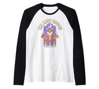 The Luna Moth Moon Cottagecore Raglan Baseball Tee