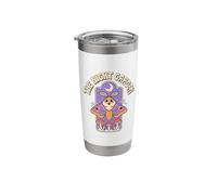 The Luna Moth Moon Cottagecore Stainless Steel Insulated Tumbler