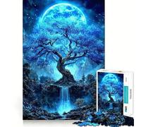 The Lunar Nexus 1000 Piece Jigsaw Puzzle for Teenagers Smart Game Relaxed Mind Pattern Assembly Santa Wish List (50x75cm)