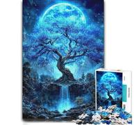 The Lunar Nexus Adult Jigsaw Puzzle 1000pcs (70x50cm) Challenge | A printed paper puzzle on Sunday afternoons for patient puzzling.