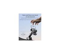 The Lux Brand (New 2025 BEST Car Phone Holder, Strong & Upgraded Suction/Clip Adjustable long arm Car Phone holder for Dashboard/Windscreen, Compatible with all Smart Phones