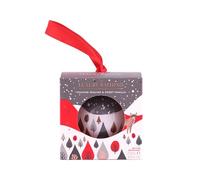 The Luxury Bathing Company - Toasted Praline & Sweet Vanilla Festive Bath Soak Bauble - Vegan Friendly