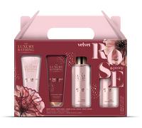 The Luxury Bathing Company Velvet Rose & Peony Top to Toe Essentials