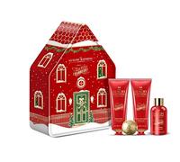 The Luxury Bathing Company - Wild Fig & Cranberry Relax & Unwind Keepsake Tin Gift Set - Vegan Friendly